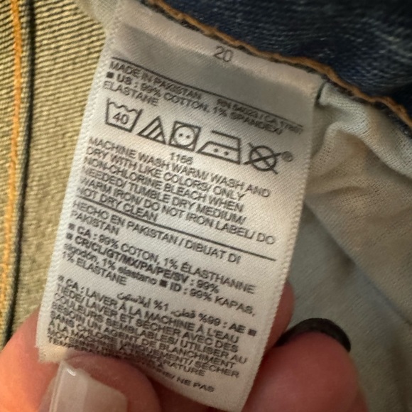 Old Navy Higher High Rise O.G. Straight Jeans - Picture 5 of 5